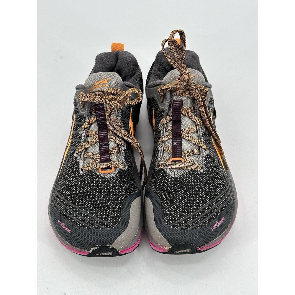Altra TIMP 1.5 Running Trail Sneakers Women 7.5 Grey Orange Plum ALW1957F253‎